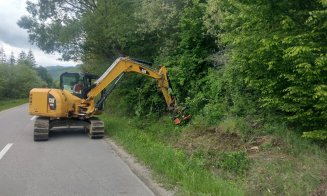 Au început lucrările pe un nou drum județean din Cluj