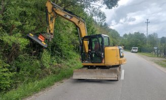 Au început lucrările pe un nou drum județean din Cluj