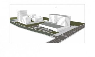 Blocuri, birouri, spații comerciale și o grădiniță, pe Bdul Muncii, în zona CUG