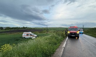 Accident cu ambulanță la Cluj. Mai multe persoane au ajuns la spital