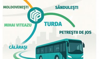 Turda devine lider regional în transportul public! S-a constituit ADI TRANSAR: unește 7 localități din Cluj