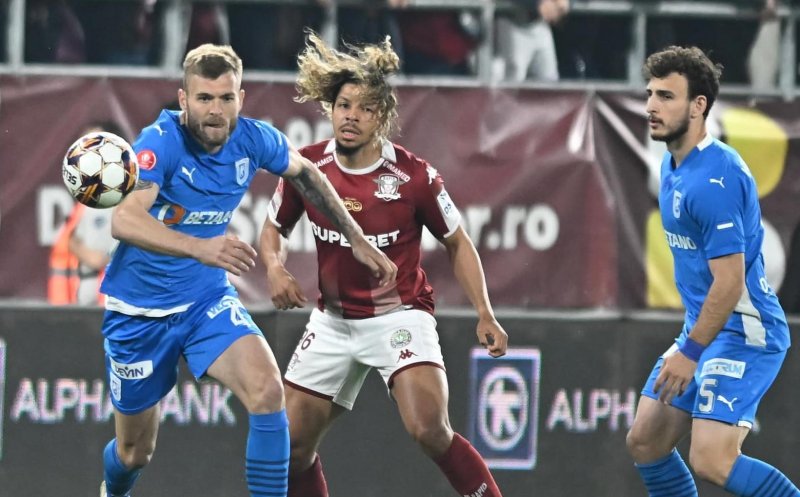 CFR Cluj se luptă cu CS U Craiova și Rapid pentru semnătura unui mijlocaș retrogradat recent