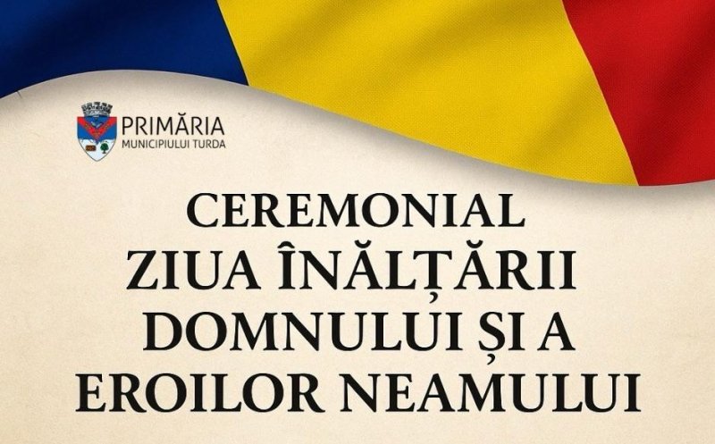 Ziua Eroilor, marcată la Turda / Restricții de circulație