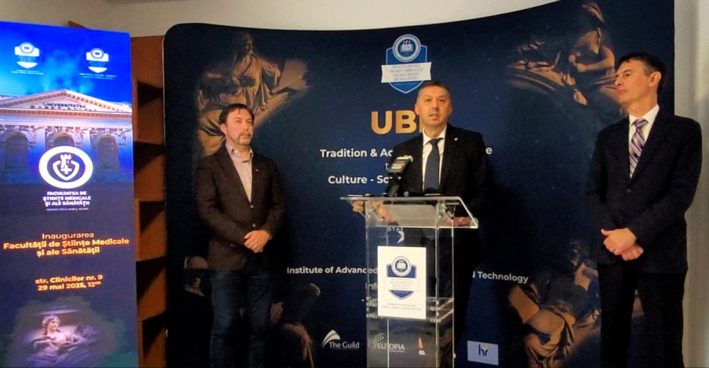 Daniel David, la inaugurarea Facultății de Științe Medicale și ale Sănătății a UBB: Suntem una dintre cele mai puternice universități ale țării. Era normal să dezvoltăm componenta bio-medicală