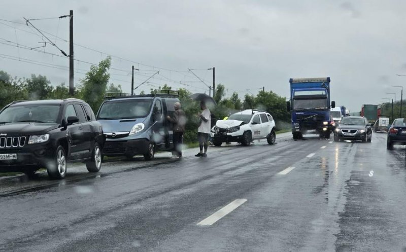 Cum s-a produs accidentul cu patru mașini din Dej