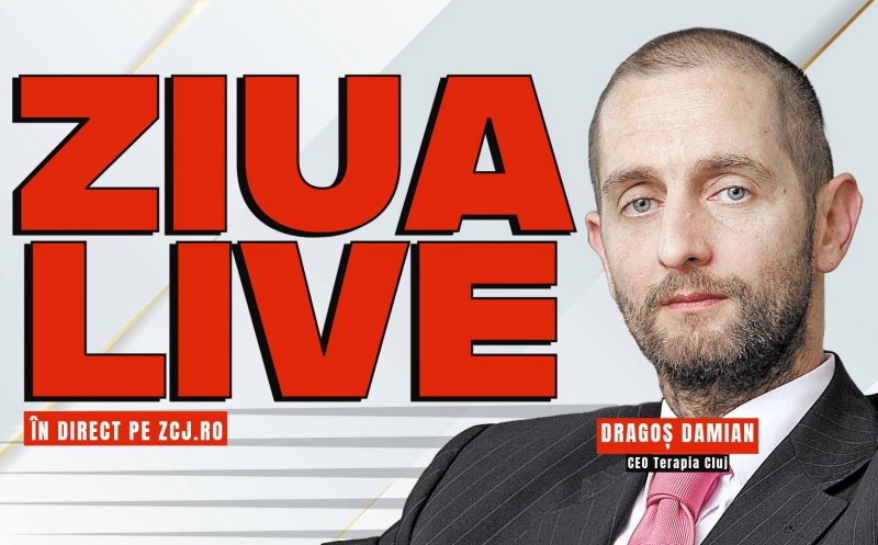 Dragoș Damian, CEO-ul Terapia Cluj, invitat la ZIUA LIVE