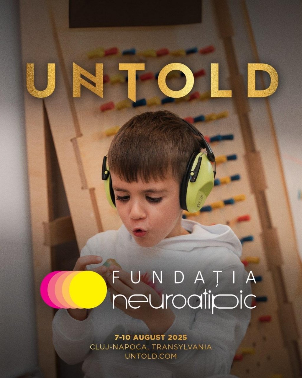 UNTOLD este primul festival din Europa care va avea o lojă senzorială pentru copiii și tinerii cu tulburări de neurodezvoltare