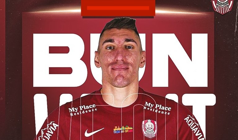 CFR Cluj se întărește în atac și îl transferă pe golgheterul campionatului din Macedonia de Nord
