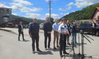 Președintele Nicușor Dan, la Praid dupa inundații: Situația putea fi prevenită. Vedem ce se poate salva și căutăm vinovații
