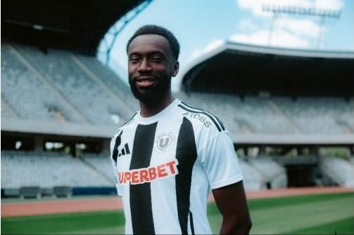 Mouhamadou Drammeh, primele declarații după transferul la "U" Cluj: "Sunt entuziasmat. Vreau să-mi arăt calitățile, să ajut echipa"