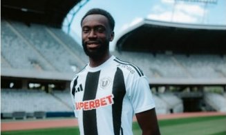 Mouhamadou Drammeh, primele declarații după transferul la "U" Cluj: "Sunt entuziasmat. Vreau să-mi arăt calitățile, să ajut echipa"
