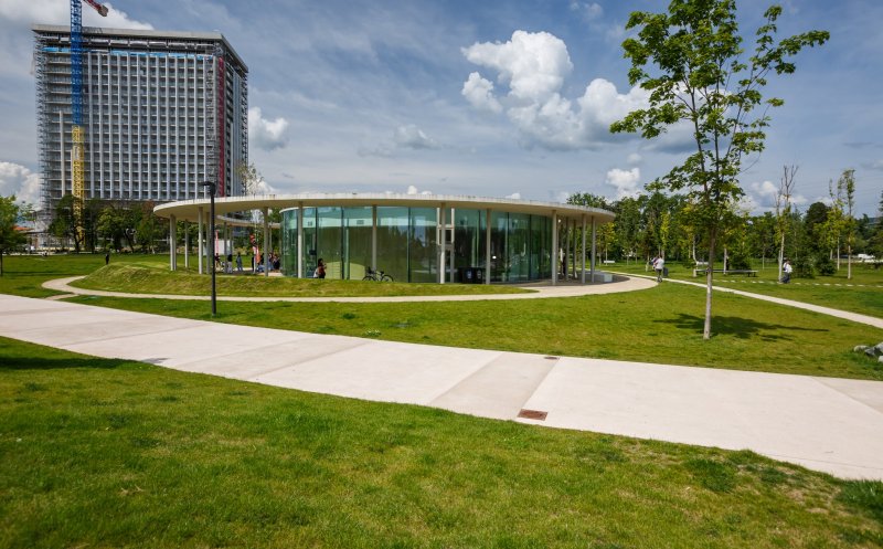 A fost inaugurat Pavilionul Tinerilor – Centrul de Cultură Urbană din Parcul Feroviarilor