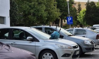 Cu punga de gunoi între ştergătoare, în Mănăştur: "Este Vestul Sălbatic aici..."