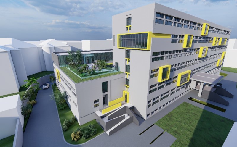 Cum se transformă policlinica de pe Moților: Centru de chirurgie avansată minim invazivă și bazine pentru tratamente de recuperare