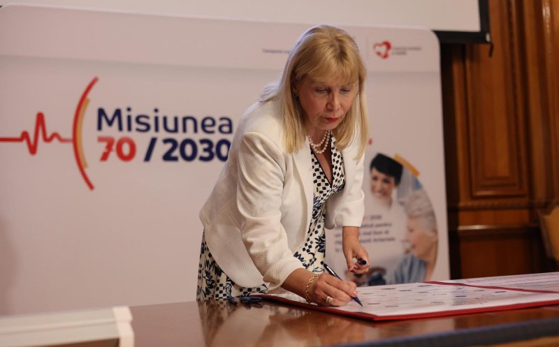 Rectorul UMF Cluj a participat la lansarea alianței naționale pentru combaterea hipertensiunii arteriale - Misiunea 70/2030: "Am reprezentat Alianța G6 UMF"