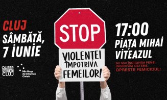 Protest la Cluj:  „Nu mai îngropăm femei. Îngropăm sisteme”