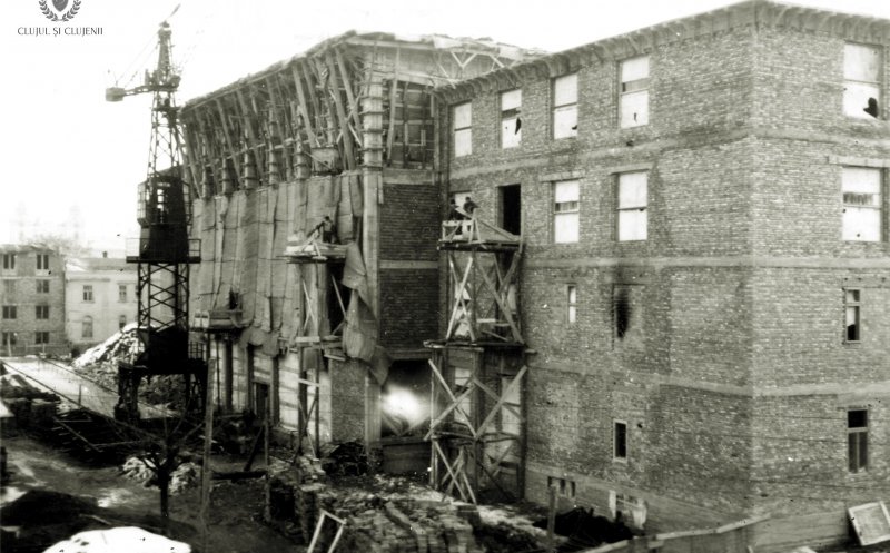 Casa de Cultură a Studenților în construcție