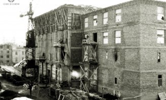 Casa de Cultură a Studenților în construcție