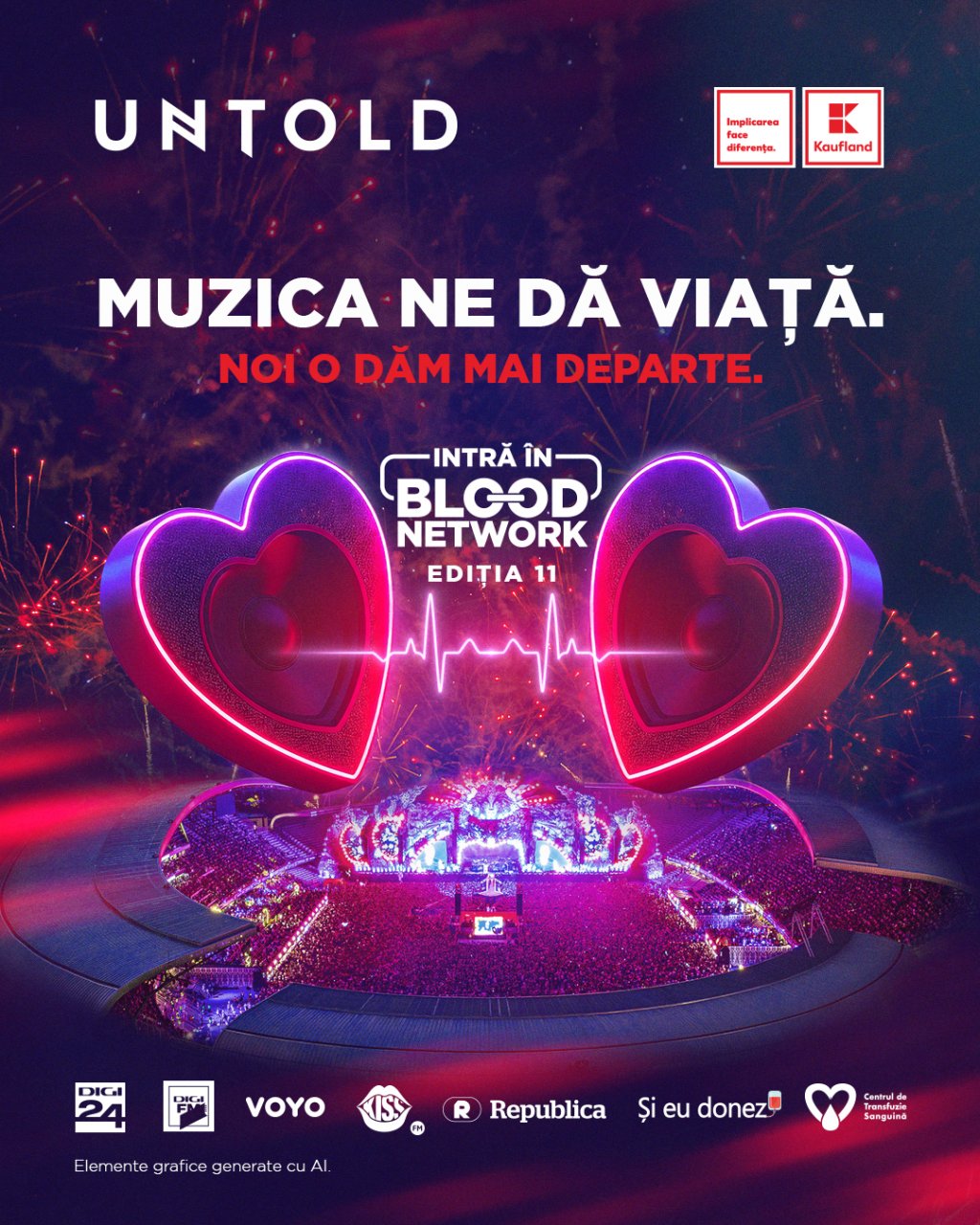 UNTOLD lansează cea de-a unsprezecea ediție Blood Network