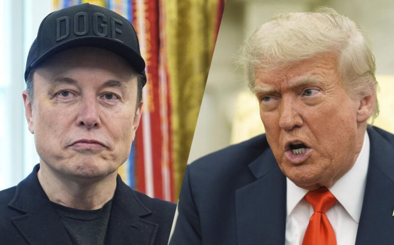 Război total între Trump și Musk. Președintele îl amenință că taie toate subvențiile. Miliardarul vrea destituirea președintelui
