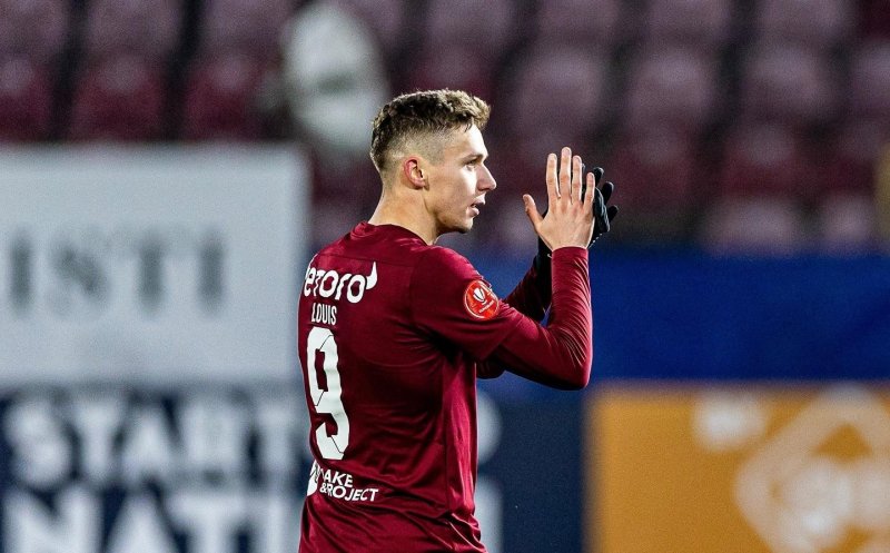 Cum l-a convins Dan Petrescu pe Louis Munteanu să semneze cu CFR. Dezvăluirile atacantului