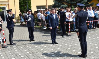A 25-a promoție de elevi a Şcolii de Agenţi de Poliţie „Septimiu Mureşan” Cluj-Napoca a absolvit azi cursurile