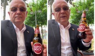 Primarul Emil Boc, la terasă cu o „Super Bock” în mână: „Sănătate la toată lumea!”