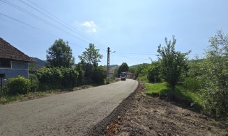 Reparații pe un nou drum județean din Cluj. Urmează asfaltarea