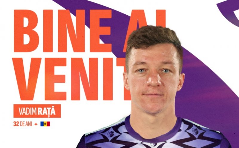 Oficial. Vadim Rață, prezentat de o nou-promovată în Superligă