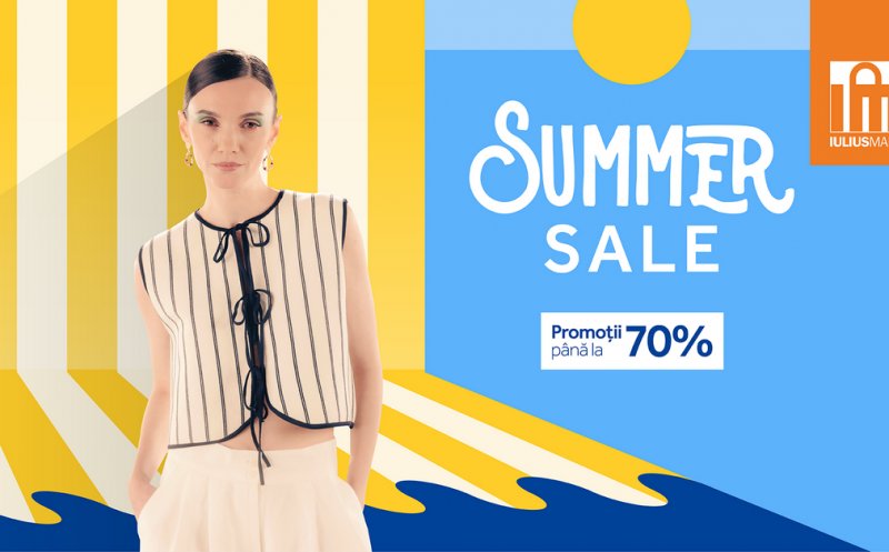 Au început reducerile de vară în Iulius Mall Cluj! Promoții de până la 70% în magazinele tale favorite