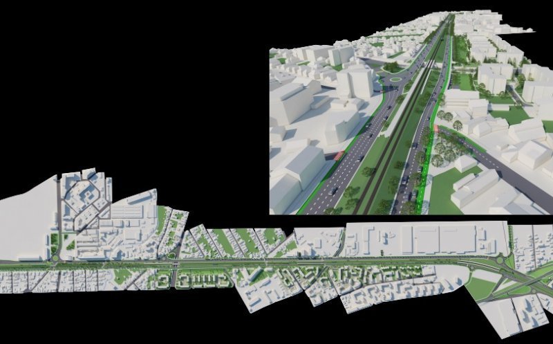 Proiectul de 1 miliard de lei pentru Culoarul de Mobilitate Nord, aprobat de consilierii locali
