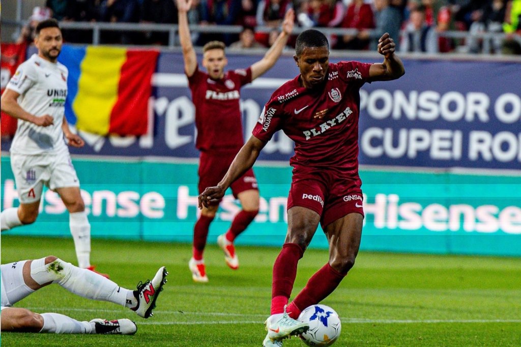 "Magicianul" Kamara. Jucătorul CFR-ului are cea mai bună medie de driblinguri în Superligă