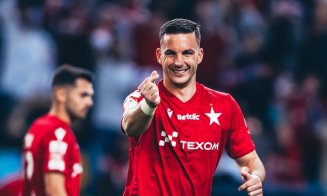 Crește concurența pentru Louis Munteanu. CFR Cluj a pus ochii pe un atacant trecut pe la Barcelona
