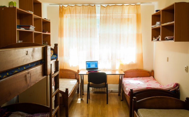 4 cămine, supraetajate în „Hașdeu”. Vor fi câte 4 studenți în cameră