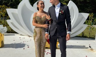Vlăduţa Lupău, rochie de naşă mai frumoasă decât a miresei :)