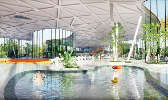 Băile Someșeni, primul pas pentru redeschidere! Aquapark cu tobogane, SPA și hotel cu sală de evenimente
