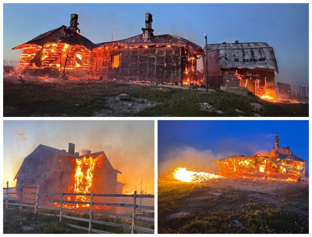Ce a provocat incendiul devastator de la stația meteo Vlădeasa. Flăcările s-au extins rapid