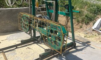 Percheziții la Băişoara la HOŢII de lemn: Tăiere fără drept și furt de arbori / Material lemnos CONFISCAT