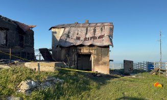 Prefectul Maria Forna a vizitat Stația Meteorologică Vlădeasa, grav afectată de un incendiu
