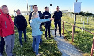 Prefectul Maria Forna a vizitat Stația Meteorologică Vlădeasa, grav afectată de un incendiu
