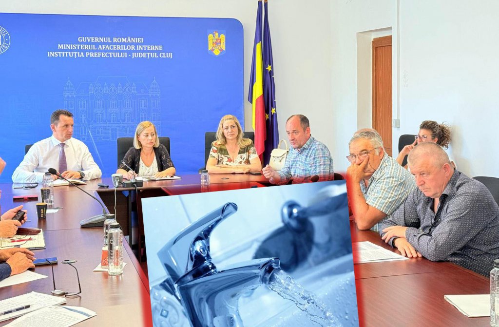 Feleacu, FĂRĂ APĂ potabilă de aproape 4 zile, pe caniculă / Locuitorii sunt revoltaţi: "În anul 2025 să trăim cu apă din recipiente..."