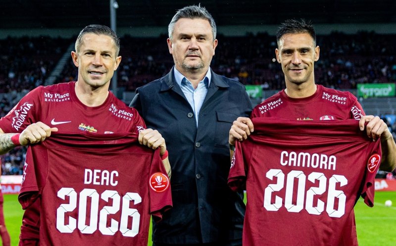 Un oficial al CFR-ului a dezvăluit cum s-a decis ca Deac și Camora să continue în Gruia: "Asta a contat în decizia clubului"