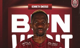 Internaționalul nigerian a semnat cu "feroviarii". CFR Cluj și-a prezentat oficial cel mai nou jucător