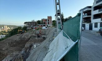 Ce se construiește pe Uliului, unde are loc NOUA alunecare de teren