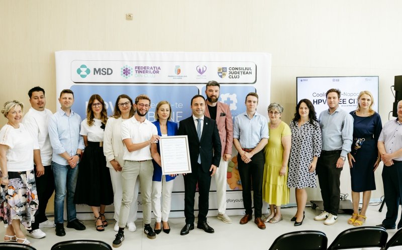 Cluj-Napoca a devenit primul "HPV Free City" din țară.  Instituții, spitale, școli și ONG-uri, umăr la umăr pentru sănătate
