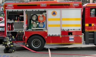 Explozie la o butelie, pe strada Cotită din municipiul Cluj-Napoca