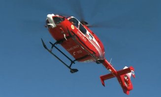 Accident cu un motociclist, într-o comună din Cluj. Intervine elicopterul SMURD