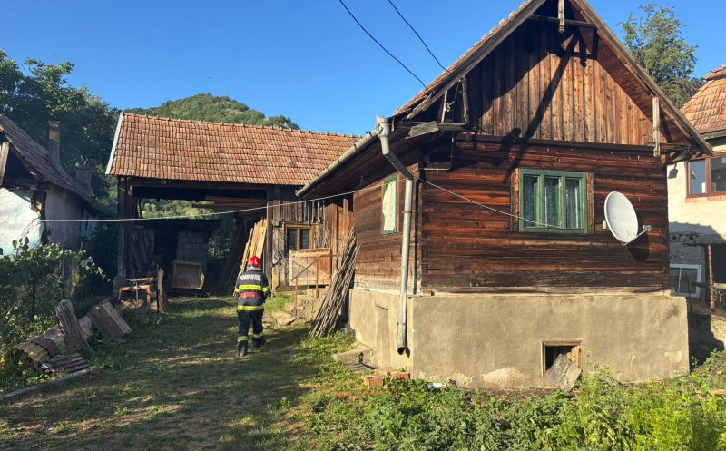 Incendiu în Iara
