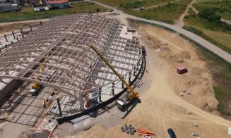 VIDEO cu evoluția lucrărilor la bazinul olimpuc din HUB-ul Borhanci