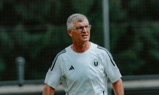 "U" Cluj a pierdut al doilea amical din Austria, iar Sabău e îngrijorat: "Nu arătăm deloc bine"